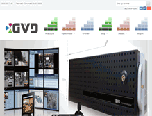Tablet Screenshot of gvdturkiye.com